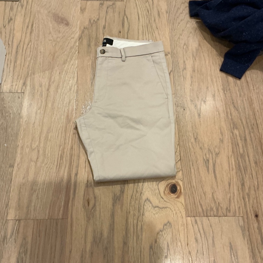 Banana Republic SLIM ITALIAN-STRETCH CHINO Men’s Size 31/30 - Picture 3 of 5